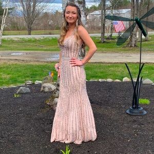 Selling my prom dress, only worn once. Hoping someone else can find joy in it!